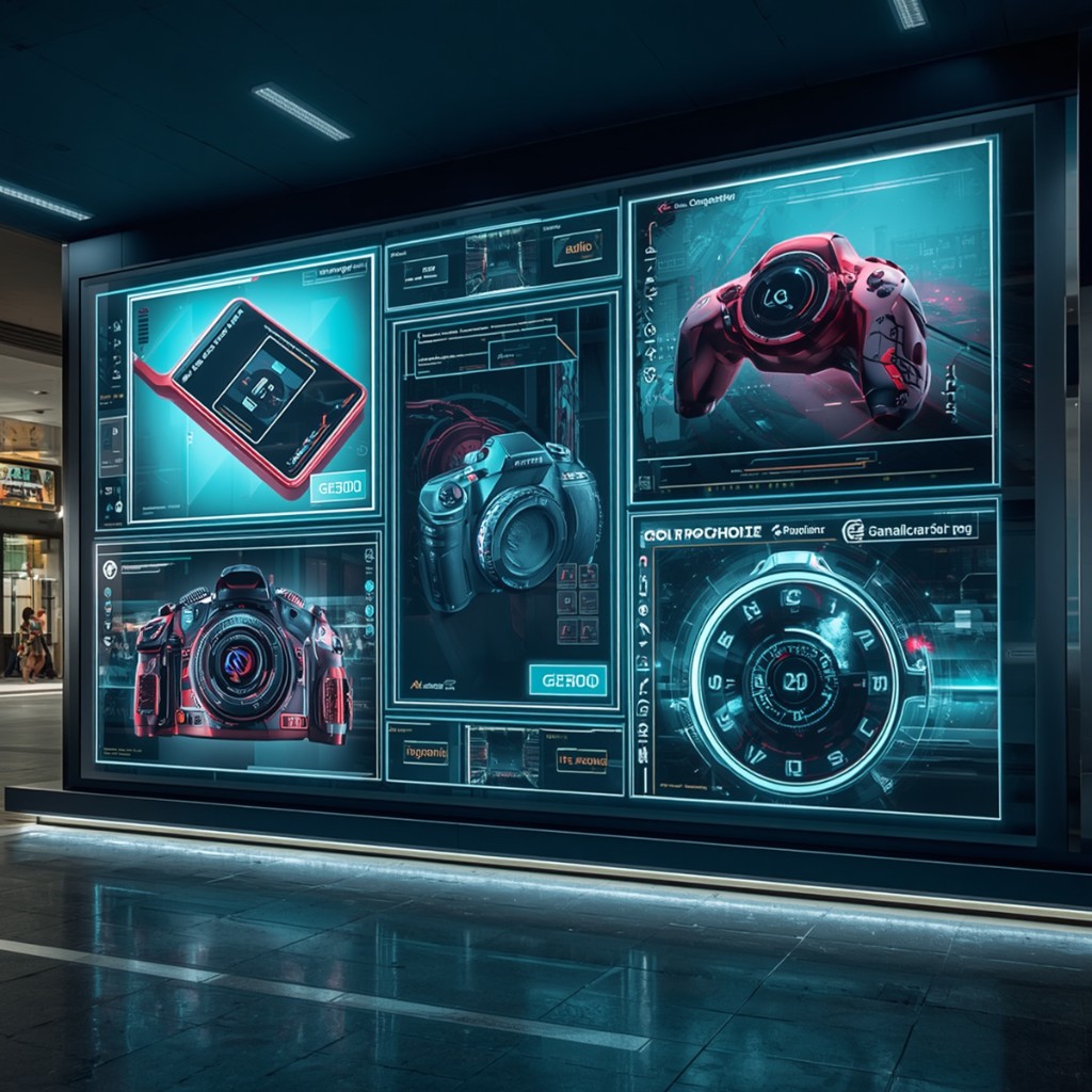 Premium digital display environment for cinematic media production